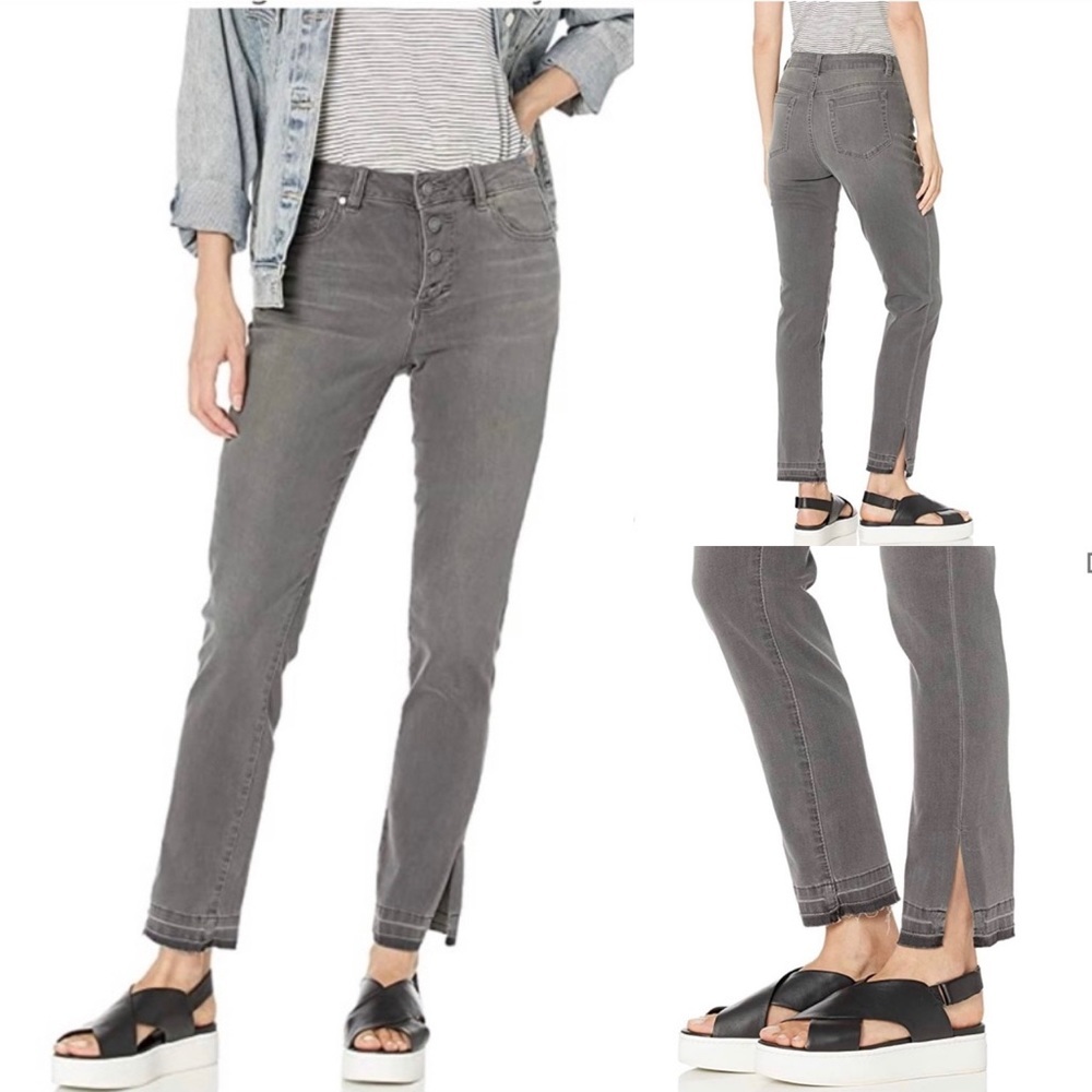 NWT Vince Camuto High Waisted Gray Jeans Sz 27/4